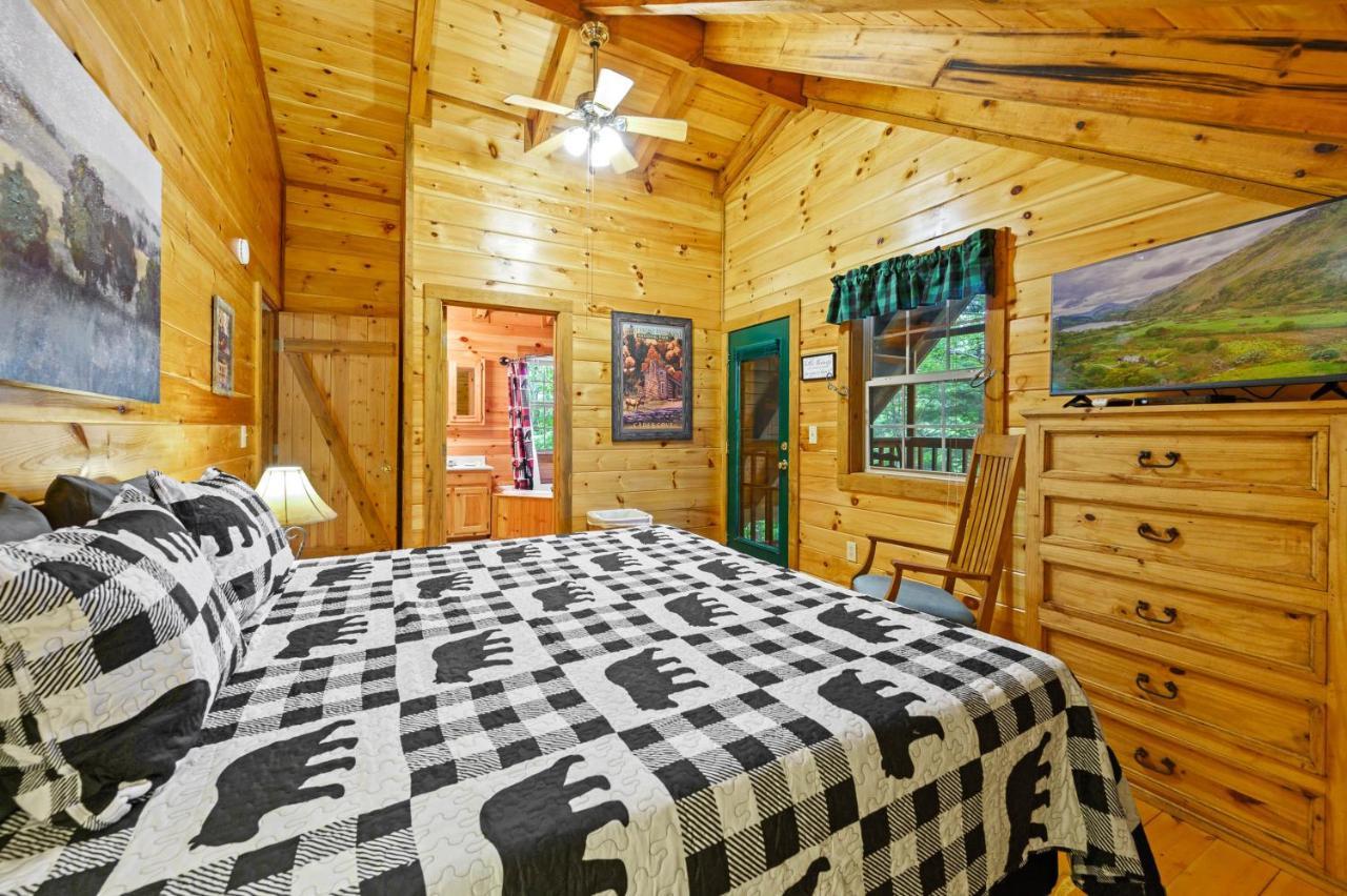 Gypsy Road - Privacy! Log Cabin With Hot Tub, Wifi, Directv And Arcade 塞维尔维尔 外观 照片