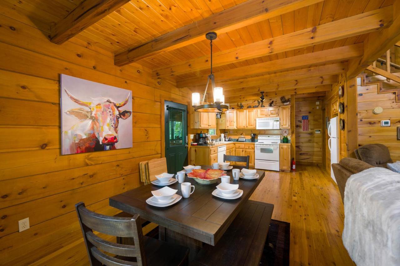 Gypsy Road - Privacy! Log Cabin With Hot Tub, Wifi, Directv And Arcade 塞维尔维尔 外观 照片